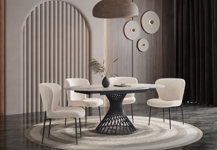 Table céramique extensible : mélange moderne de style et qualité