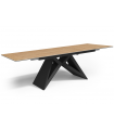 LARA - Table à manger extensible en céramique