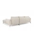 ANGELO - Canapé d'angle droit tissu chenille