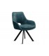 Velours bleu vintage