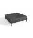 ELLA - Table basse carrée en céramique avec rangement